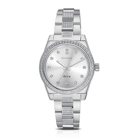 69925 8053851036171 WDC14 OROLOGIO DECO IN ACCIAIO SUNRAY CON GHIERA CON CRI