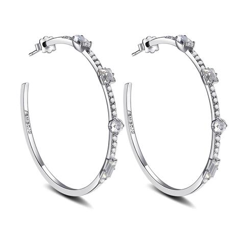 76977 8053851502980 BFF121 ORECCHINI AFFINITY A CERCHIO IN OTTONE RODIATO