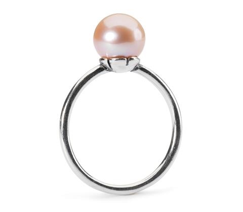 82889 5711246037518 TAGRI-00324 ANELLO PETALI DI PERLA ROSA MIS. 14