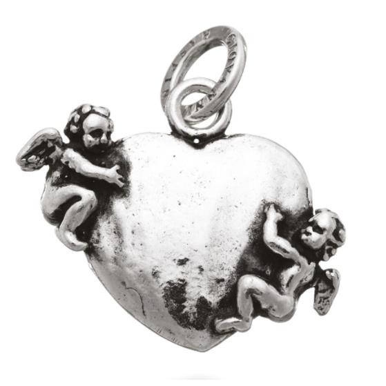 85087 8050030459103 06097 CHARM CUORE DUE ANGELI