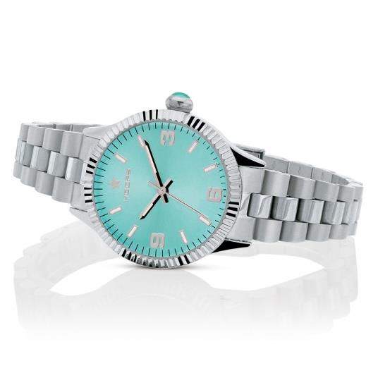 93540 8058697270024 2818L-S06-55 OROLOGIO HOOPS NEW LUXURY SILVER TIFFANY